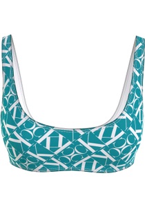 Calvin Klein Swimwear, Calvin Klein Swimwear Bandeau-Bikini-Top »BRALETTE-RP-PRINT«, mit Allover-Print, Calvin Klein Swimwear Bandeau-Bikini-Top »BRALETTE-RP-PRINT«, mit Allover-Print