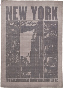 Tom Tailor, Teppich, »Happy New York«, TOM TAILOR, rechteckig, Höhe 12 mm, TOM TAILOR HOME Teppich »Happy New York«, rechteckig, 12 mm Höhe, modernes Design, ideal im Wohnzimmer & Schlafzimmer