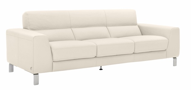 CALIA ITALIA, CALIA ITALIA 3-Sitzer »Simon«, in zwei Lederqualitäten, CALIA ITALIA 3-Sitzer »Simon, toller Sitzkomfort, italienisches Designsofa« in zwei Lederqualitäten