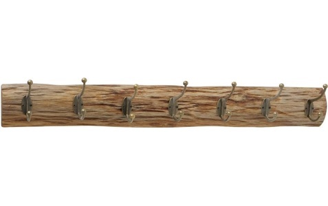 undefined, Boltze - Garderobenleiste Brando 75 x 12 cm, Braun, BOLTZE Garderobenleiste »Brando«