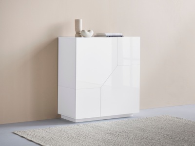 INOSIGN, INOSIGN Highboard »alien«, Höhe ca. 100 cm, INOSIGN Highboard »ALIEN Hochkommode, Buffetschrank, Sideboard hoch, Kommodenschrank«, Breite/Höhe ca. 100/106 cm, 