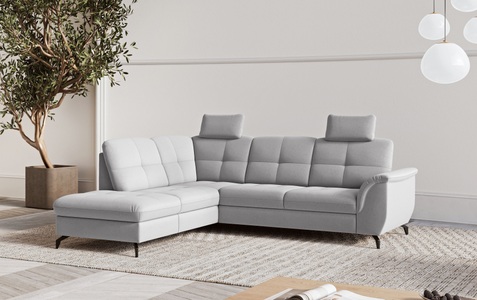 sit&more Ecksofa »Zora L-Form«, wahlweise mit Bettfunktion und Bettkasten
