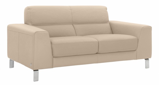CALIA ITALIA, CALIA ITALIA 2,5-Sitzer »Simon«, in zwei Lederqualitäten, CALIA ITALIA 2,5-Sitzer »Simon, hoher Sitzkomfort, modern und elegant, italienisches Designsofa« in zwei Lederqualitäten