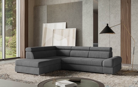 sit&more Ecksofa »Broadway L-Form«, mit verstellbaren Kopfteilen, wahlweise mit Bettfunktion