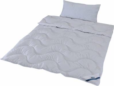 Beco Bettdecke + Kopfkissen »Sale«, (Spar-Set)