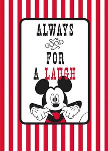 Komar, KOMAR XXL Poster »Mickey Mouse Laugh«, Komar Bild »Mickey Mouse Laugh«, Disney, (1 St.), Wandbild zur Dekoration im Kinderzimmer - ohne Rahmen