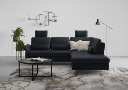 INOSIGN, INOSIGN Ecksofa »Palm Beach«, Federkern, mit Sitztiefenverstellung, wahlweise mit Bettfunktion, Bettkasten und Armteilverstellung, INOSIGN Ecksofa »Palm Beach L-Form«, Federkern, mit Sitztiefenverstellung, wahlweise mit Bettfunktion