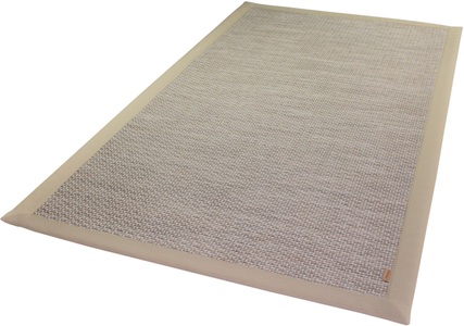DEKOWE, Teppich, »Color«, Dekowe, rechteckig, Höhe 4 mm, maschinell gewebt, Dekowe Teppich »Naturino Color«, rechteckig, 7 mm Höhe, Flachgewebe, Sisal-Optik, mit Bordüre, In- und Outdoor geeignet