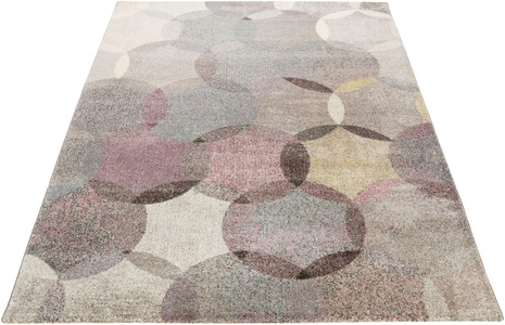 Esprit, Esprit Teppich »Modernina«, rechteckig, 13 mm Höhe, Kurzflor in moderem Design, Wohnzimmer, Esprit Teppich »Modernina«, rechteckig, 13 mm Höhe, weicher Kurzflor in modernem Design, Wohnzimmer, Schlafzimmer, bunt