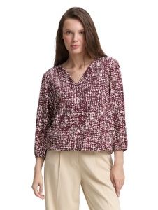TOM TAILOR Shirtbluse, mit All-Over Print
