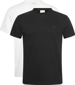 Calvin Klein T-Shirt »SS STRETCH COTTON SLIM TEE 2PK« Packung, 2 Stk. tlg. Rundhalsausschnitt, slim fit