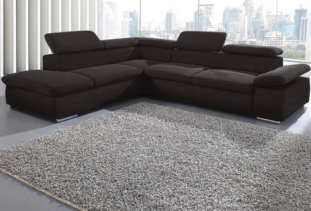 SIT&MORE, sit&more Ecksofa, sit&more Ecksofa »Valentine L-Form, B: 272 cm« mit Arm- & Kopfteilverstellung, optional mit Bettfunktion