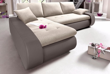 TRENDMANUFAKTUR, TRENDMANUFAKTUR Ecksofa, wahlweise XL oder XXL, TRENDMANUFAKTUR Ecksofa »Indie, L-Form«, wahlweise XL oder XXL