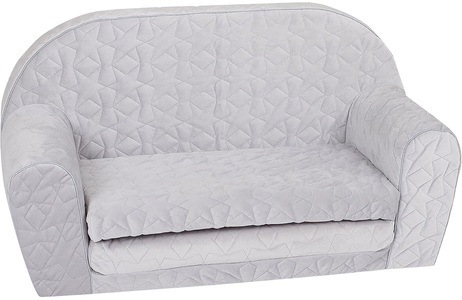 Knorrtoys, knorr® toys Kindersofa - Cosy geo grey, Knorrtoys® Sofa »Cosy, Geo Grey«, für Kinder; Made in Europe