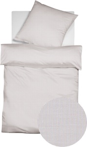 Fleuresse, fleuresse Bettwäsche »Porto«, (2 tlg.), buntgewebte Karo-Optik, fleuresse Bettwäsche »Porto«, 100% Baumwolle, in Gr. 135x200, 155x220, 200x200cm, Reissverschluss