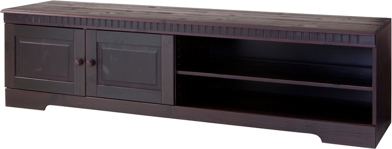 Home affaire Lowboard »Cubrix«, aus schönem massivem Kiefernholz, Breite 162 cm