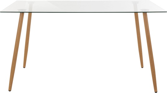 MY HOME, my home Glastisch »Miller«, Breite 140 cm, INOSIGN Glastisch »Miller«, Breite 140 cm