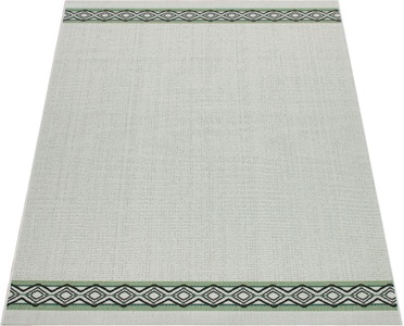 PACO HOME, Paco Home Teppich »Ostende 541«, rechteckig, 4 mm Höhe, Flachgewebe, mit Bordüre, In- und Outdoor geeignet, Wohnzimmer, Paco Home Teppich »Ostende 541«, rechteckig, 4 mm Höhe, Flachgewebe, mit Bordüre, In- und Outdoor geeignet, Wohnzimmer