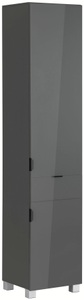 WELLTIME, welltime Hochschrank »Lage, Badschrank, Badezimmerschrank, 38 cm breit«, Pflegeleichte Oberfläche, viel Stauraum, FSC®-zertifiziert, welltime Hochschrank »Lage«, Pflegeleichte Oberfläche, viel Stauraum, FSC®-zertifiziert