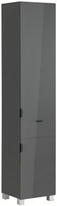 WELLTIME, welltime Hochschrank »Lage, Badschrank, Badezimmerschrank, 38 cm breit«, Pflegeleichte Oberfläche, viel Stauraum, FSC®-zertifiziert, welltime Hochschrank »Lage«, Pflegeleichte Oberfläche, viel Stauraum, FSC®-zertifiziert
