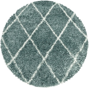 Ayyildiz Teppiche, Ayyildiz Teppiche Hochflor-Teppich »ALVOR 3401«, rund, 50 mm Höhe, Ayyildiz Teppiche Hochflor-Teppich »ALVOR 3401«, rund, 50 mm Höhe, Shaggy, Langflor, pflegeleicht, Wohnzimmer