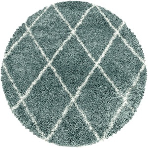 Ayyildiz Teppiche, Ayyildiz Teppiche Hochflor-Teppich »ALVOR 3401«, rund, 50 mm Höhe, Ayyildiz Teppiche Hochflor-Teppich »ALVOR 3401«, rund, 50 mm Höhe, Shaggy, Langflor, pflegeleicht, Wohnzimmer