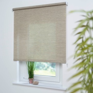 LIEDECO, Liedeco Seitenzugrollo »Struktur«, Lichtschutz, mit Bohren, freihängend, Welle 36 mm stabiler Kettenzug, Liedeco Seitenzugrollo »Struktur« Lichtschutz mit Bohren freihängend Welle 36 mm stabiler Kettenzug