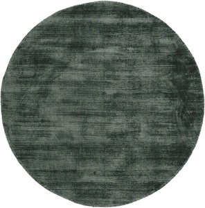 carpetfine Teppich »Ava«, rund, 13 mm Höhe, Viskoseteppich, Seidenoptik, Wohnzimmer