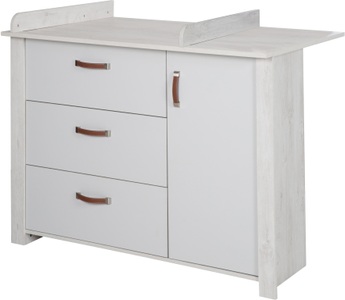 Roba, roba® Wickelkommode, »Mila«, roba® Wickelkommode »Mila«, 126 cm