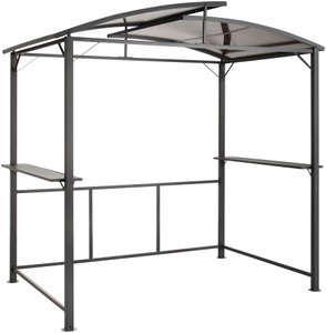 KONIFERA, KONIFERA Grillpavillon »Roma«, BxT: 250x140 cm, Stahlgestell, Polycarbonat-Dachplatten, KONIFERA Grillpavillon »Roma«, BxT: 250x140 cm, Stahlgestell, Polycarbonat-Dachplatten