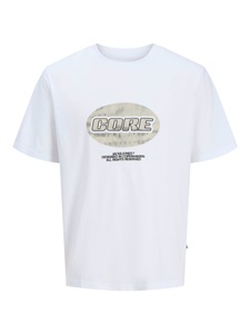 Jack & Jones PlusSize Print-Shirt »JCOLIDO AOP FRONT PRINT TEE SS CRE PLS«, mit Logo Print