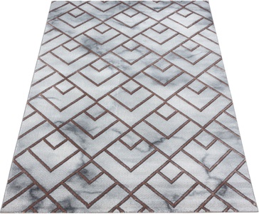 Ayyildiz Teppiche Teppich »NAXOS 3813«, rechteckig, 12 mm Höhe, Wohnzimmer