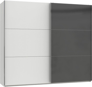 fresh to go, Fresh To Go Schwebetürenschrank »Level«, mit Glastür, Wimex Schwebetürenschrank »Level by fresh to go«, mit jeweils einer Glastür
