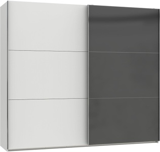 fresh to go, Fresh To Go Schwebetürenschrank »Level«, mit Glastür, Wimex Schwebetürenschrank »Level by fresh to go«, mit jeweils einer Glastür