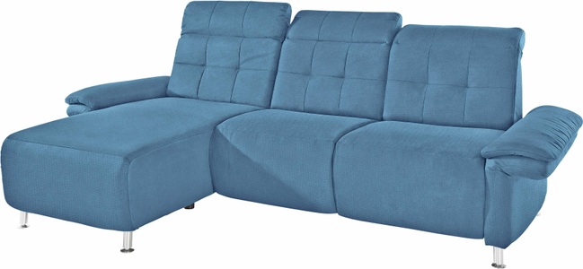 PLACES OF STYLE, Places of Style Ecksofa »Manhattan«, 2 Sitze mit elektrischer Relaxfunktion, verstellbare Armlehnen, Home affaire Ecksofa »Manhattan L-Form« 2 Sitze mit elektrischer Relaxfunktion, verstellbare Armlehnen