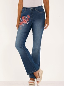 CLASSIC BASICS, Classic Basics Bootcut-Jeans, (1 tlg.), 