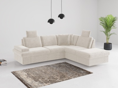 sit&more Ecksofa »Moreno«, mit Armteilverstellung,wahlweise mit Bettfunktion