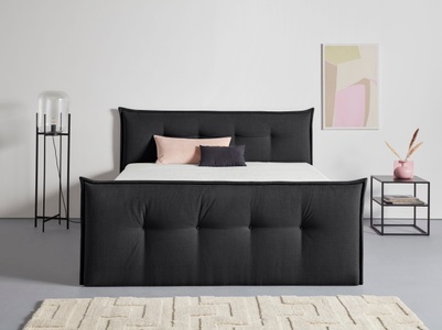 ANDAS, andas Boxbett »Kederleicht«, inklusive Fussteil, Bettkasten & Topper, in 4 Breiten und 2 Härtegraden, andas Boxbett »Kederleicht«, inklusive Fussteil, Bettkasten & Topper, in 4 Breiten und 2 Härtegraden