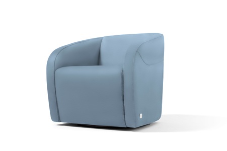 Egoitaliano, Egoitaliano Sessel »Carlotta«, drehbar, Egoitaliano Sessel »Charlottaas Clubsessel, Designsessel, modern und zeitlos, bequem«, drehbar, kompakte Stellmasse, Solitärsessel