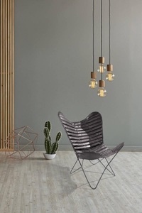 Kayoom, Kayoom Schmetterling Stuhl »Santiago«, Kayoom 4-Fussstuhl »Schmetterling Stuhl Santiago, Schmetterlingsstuhl aus Leder«, 1 St., pflegeleicht, hochwertig, hochwertig verarbeitet, hoher Sitzkomfort