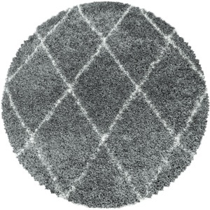 Ayyildiz Teppiche, Ayyildiz Teppiche Hochflor-Teppich »ALVOR 3401«, rund, 50 mm Höhe, Ayyildiz Teppiche Hochflor-Teppich »ALVOR 3401«, rund, 50 mm Höhe