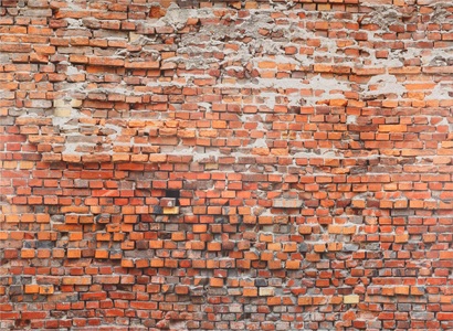 Komar, Vliestapete, Komar, »Bricklane«, 368/248 cm, Komar Vliestapete »Vlies - Bricklane - Grösse 368 x 248 cm« bedruckt glatt Wohnzimmer, Schlafzimmer