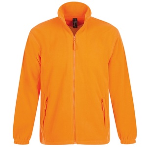 SOL's, SOLS Fleecejacke »Herren Outdoor Fleece Jacke North«, SOLS - Outdoor Fleece Jacke North, für Herren, Orange, Größe S
