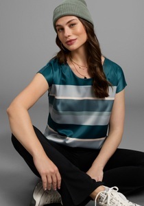 Laura Scott Shirtbluse, in modischem Streifen-Design - NEUE FARBEN