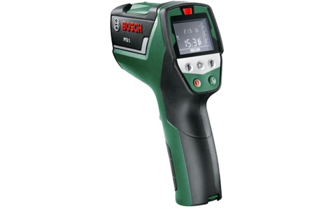 Bosch Home and Garden, Bosch Home and Garden PTD1 Infrarot-Thermometer Optik 10:1 -20 bis +200 °C Pyrometer, Taupunktscanner, Bosch Infrarot-Messgerät PTD 1