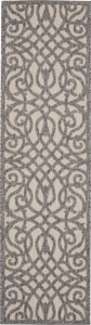 Nourison, Nourison Läufer »Cozumel CZM04«, rechteckig, 7 mm Höhe, In- und Outdoor geeignet, Wetterfest & UV-beständig, besonders flach, ideale Teppiche für Küche, Esszimmer, Wohnzimmer, Flur/Diele, Balkon, Terrasse & Wintergarten, 