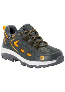 Jack Wolfskin, Jack Wolfskin Wasserdichte Wanderschuhe Kinder Vojo Texapore Low Kids 30 grau slate green, 