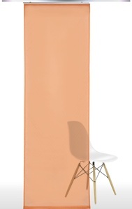 LIEDECO, Schiebegardine, Liedeco, Klettband 1 Stück, Liedeco Schiebegardine, (1 St.), HxB: 245x60