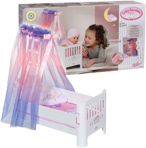 Baby Annabell, Baby Annabell Puppenbett »Baby Annabell® Sweet Dreams Bett«, mit Sound, Baby Annabell® Bett SWEET DREAMS