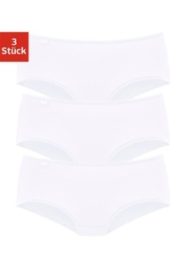 undefined, Sloggi Damen-Hüftslip 24/7 Microfibre im 3er-Pack, Sloggi - Slip 3er Pack Bequem sitzend, 52, Weiss